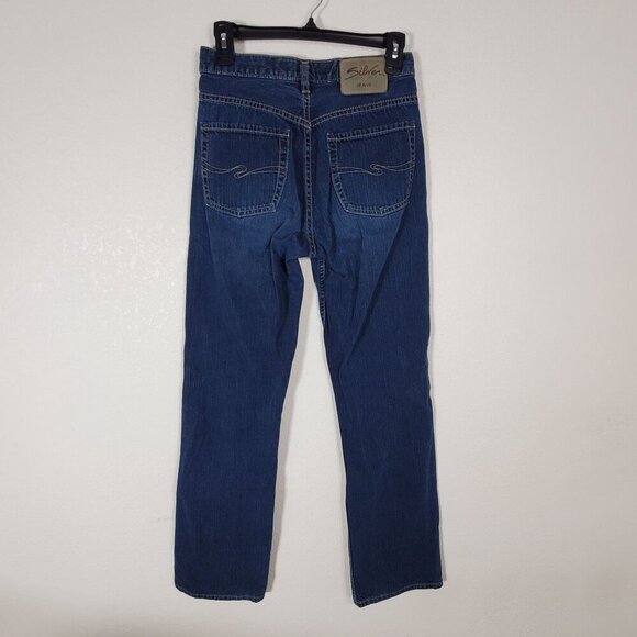 VTG Silver Jeans Co. womens Denim Straight Leg Jeans 29/34 Made In Canada Y2K - Picture 11 of 16